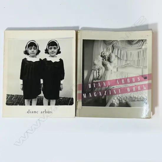 TWO DIANNE ARBUS BOOKS INCL 'MAGAZINE WORKS